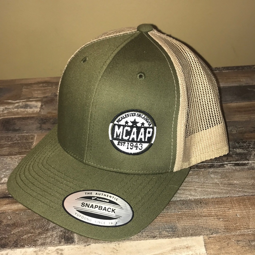 MCAAP SnapBack Baseball Cap Mesh Back - Picture 8 of 8